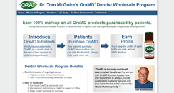 Desktop Screenshot of drtom.oramd.com