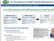 Tablet Screenshot of drtom.oramd.com